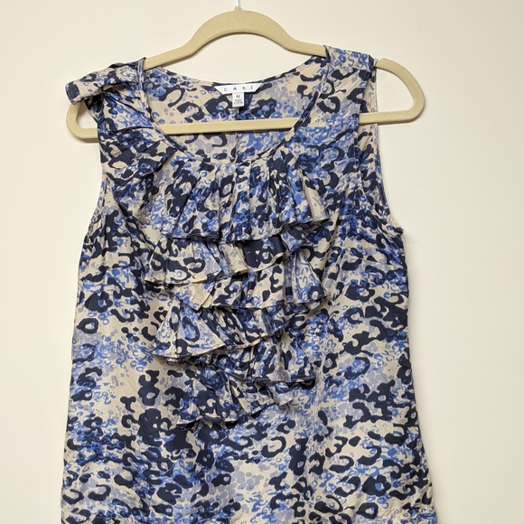 CAbi silk tank top with cascading ruffle - Picture 7 of 7
